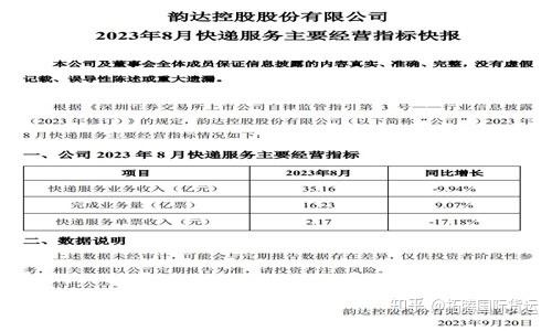 用科技实力加码服务 顺丰9月业务量10.13亿票 同比提升超20%