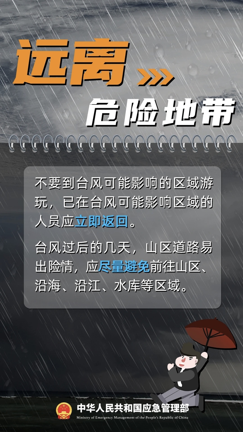 台风来了，应该如何应对？