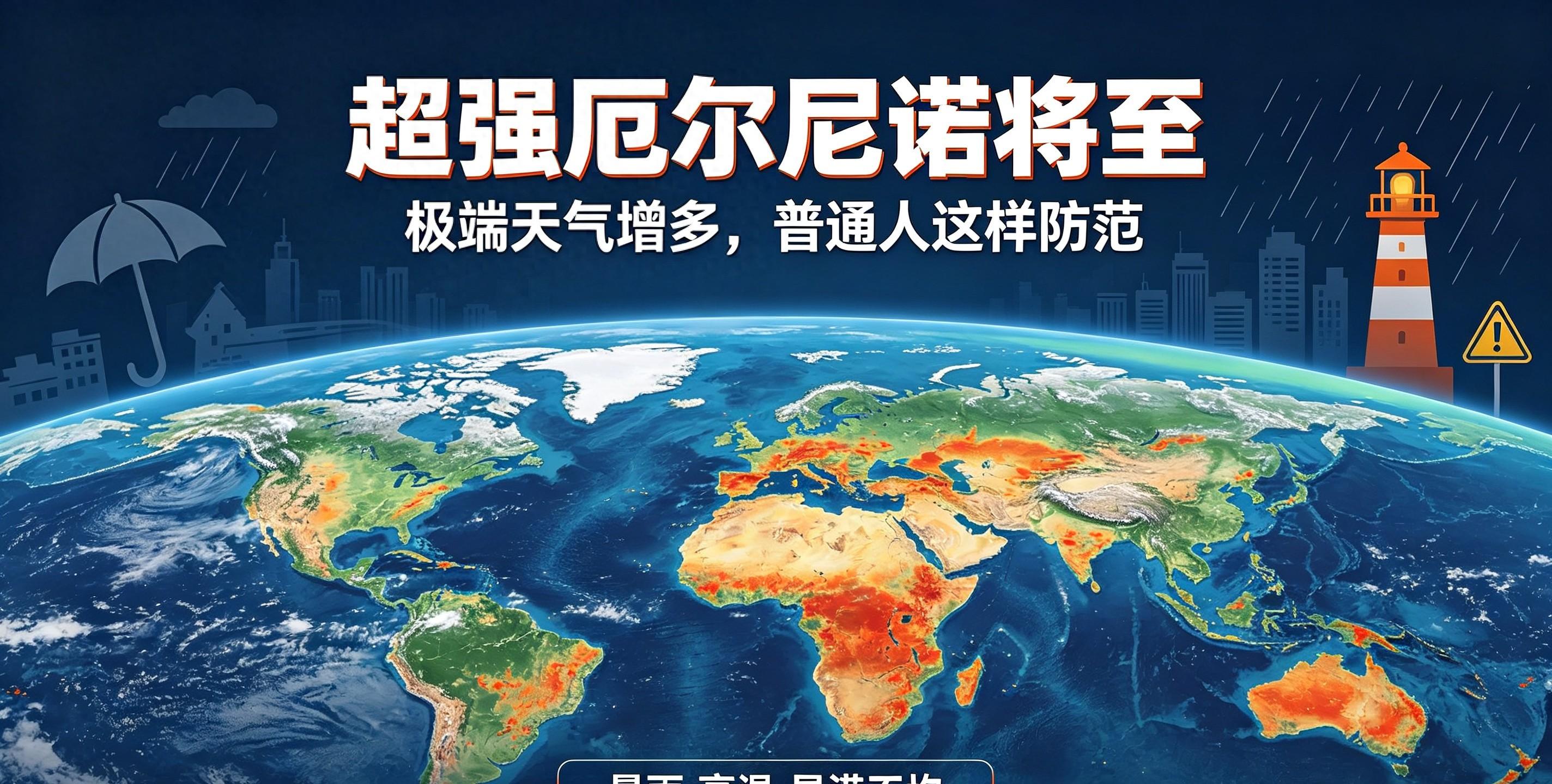 厄尔尼诺将达“超强”级别 该如何应对极端天气?